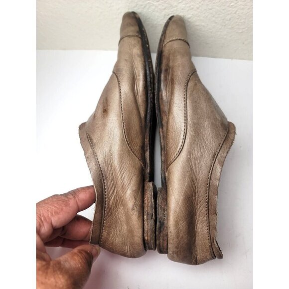 Frye Brown Leather Pointed Toe Slip on Women's Shoes Size 9M - Picture 5 of 12